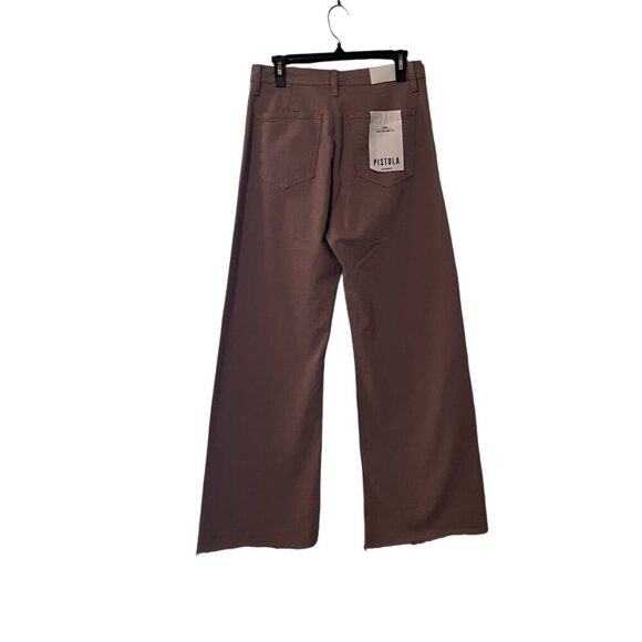 NWT Pistola Women's Burlock Penny High Rise Wide Leg Size 30 - Picture 2 of 5